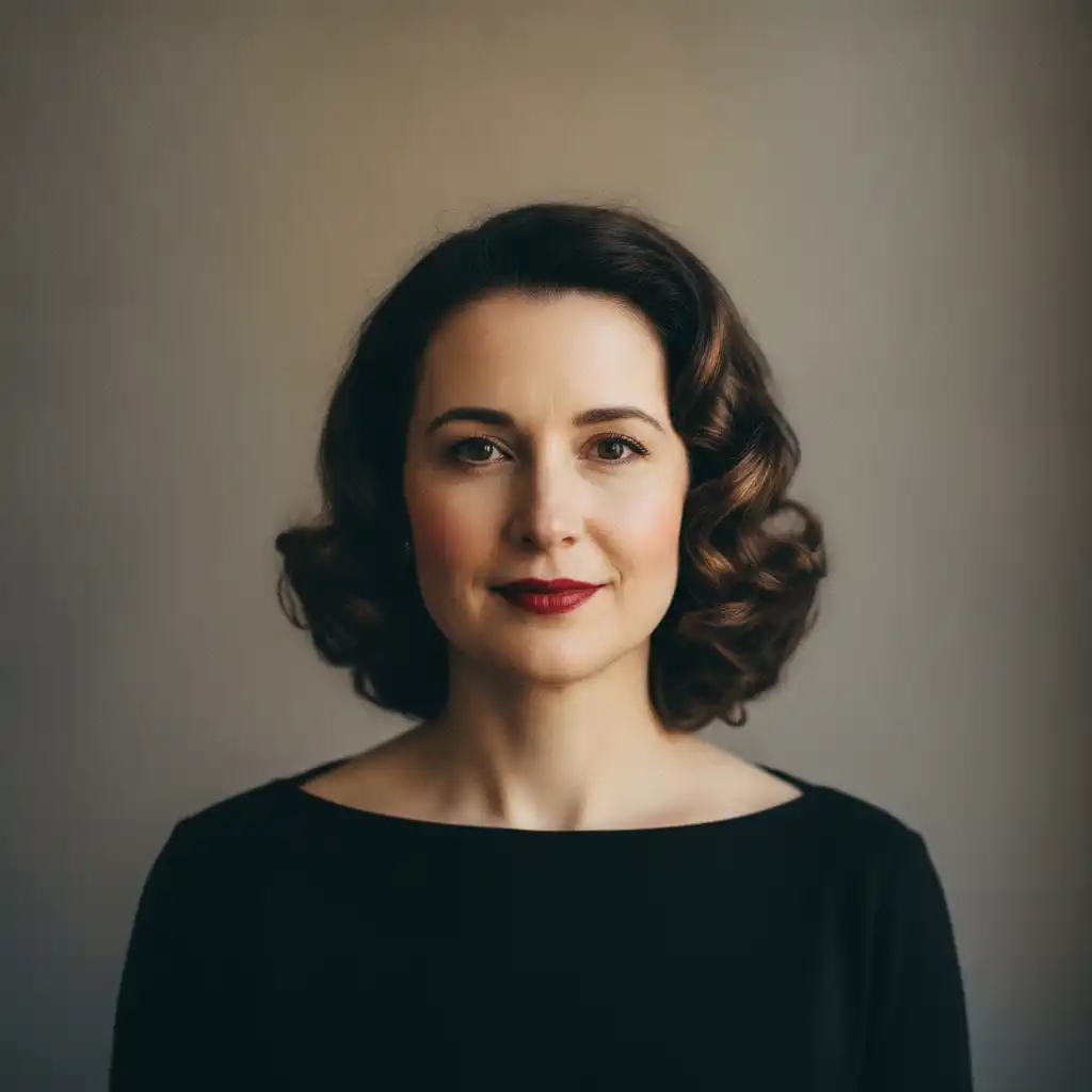 Porträtt av Elsa Lindqvist, skribent om 50-talsmode och rockabillystil